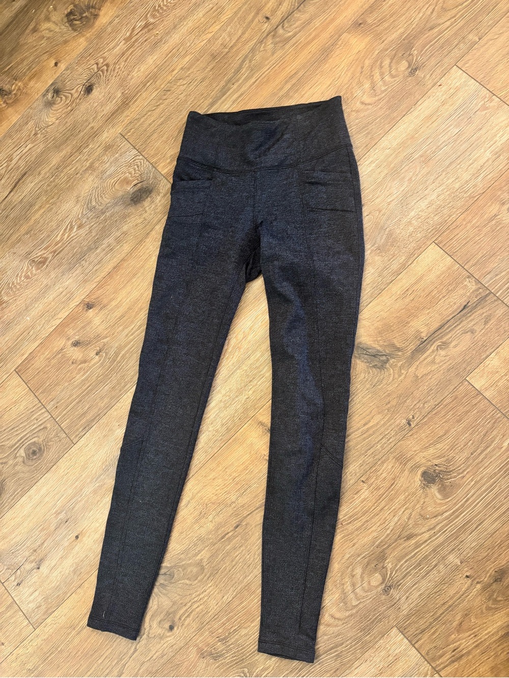 Women's Athleta Mercer Herringbone Tight Leggings Size XXS Dark Gray $98